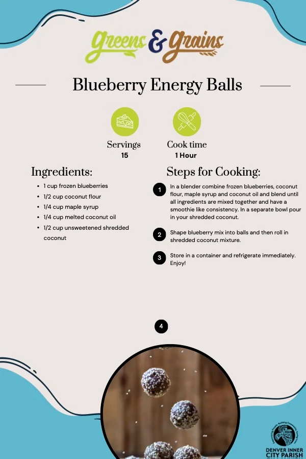 Blueberry Energy Balls Recipe