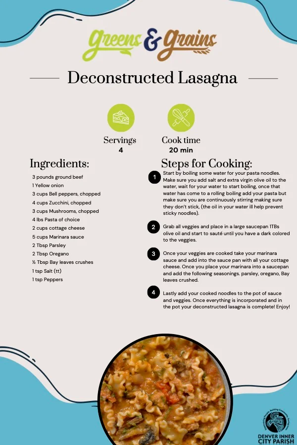 Deconstructed Lasagna Recipe